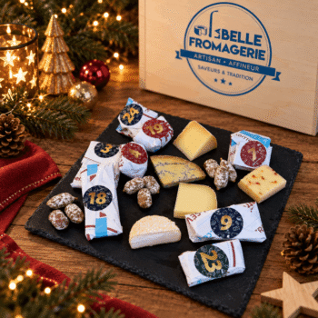 Calendrier avent vin saucisson La Belle Fromagerie